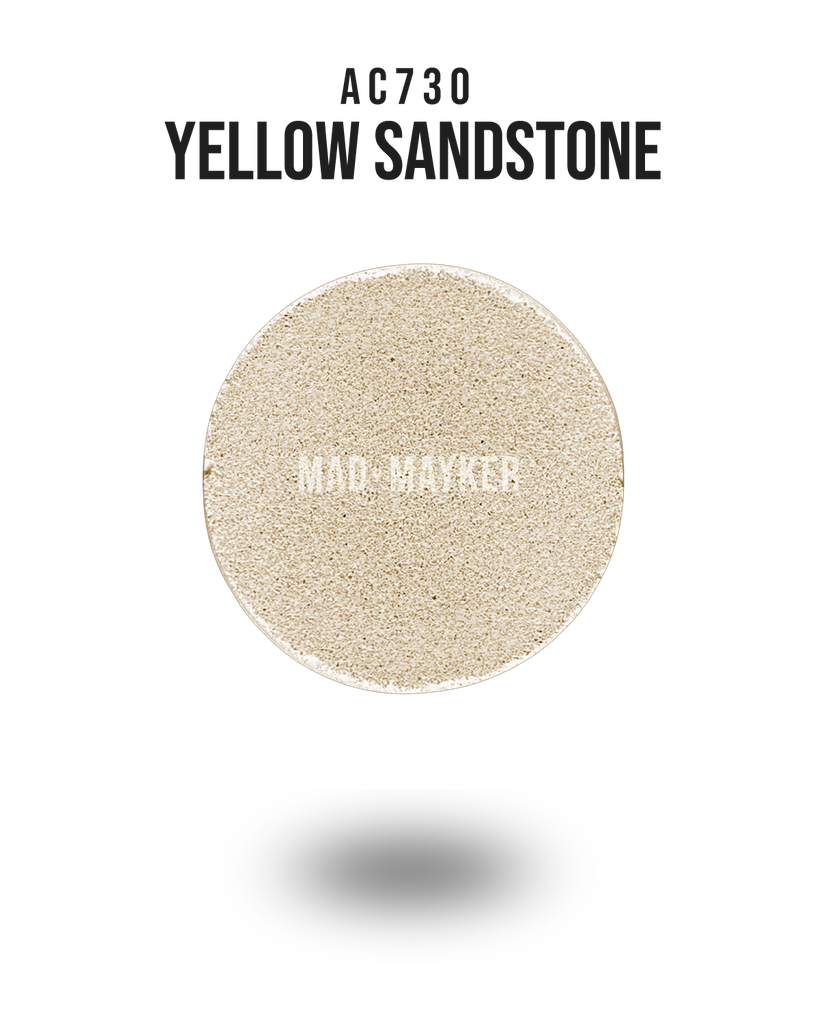 MAD MAYKER Jesmonite AC730 Samples Canada USA Mexico Yellow Sandstone